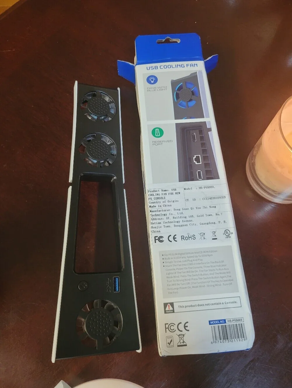 Cooling Fan for PS5 Console, Gaming Accessories